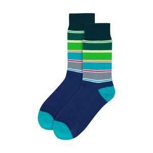 Forest Stripe Socks