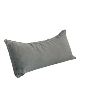 Hale Mercantile Luxury Linen: Flocca Mare Body Pillowcase