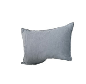 Hale Mercantile Luxury Linen: Flocca Roy Linen Pillowcase