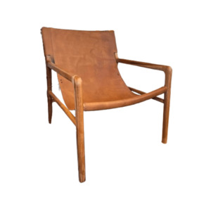 In Stock Furniture: Leather Swing Chair