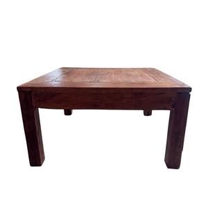 Natural Teak Square Coffee Table