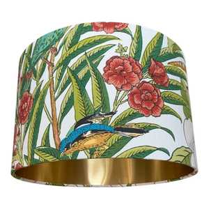 Gifts Over 200: Imperial Pheasant Gold Lined 16" Pendant Lampshade
