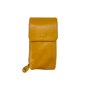 The Little & Fox Cross Body Leather Clutch Sunflower