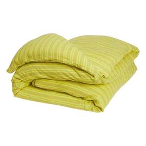 Nadine Olive Linen Quilt Cover