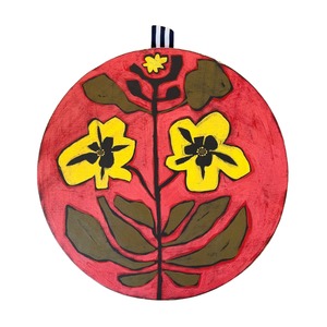 Marcia Scott: Red Wildflower Wall Art