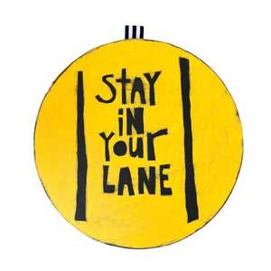 Marcia Scott: Stay In Your Lane Wall Art