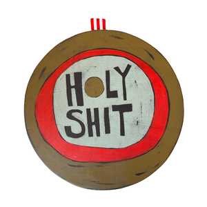 Marcia Scott: Brown Holy Shit Wall Art