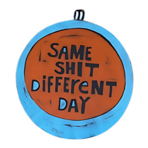 Marcia Scott: Same Shit Wall Art