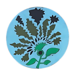 Thistle Bloom Wall Art