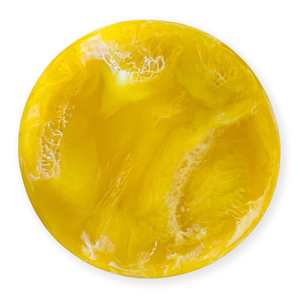 Buttercup Swirl Resin Platter