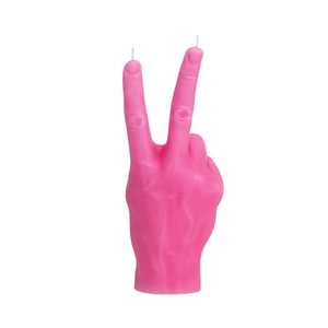 New Arrivals: Pink Peace Candle Hand