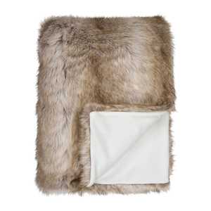 Throws: Siberian Husky Faux Fur Throw