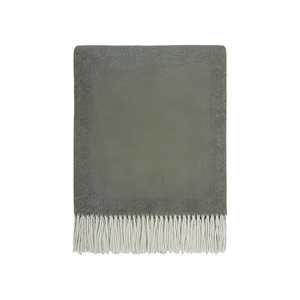 Mosman Olive Wool Throw