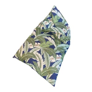 Navy Tropical Outdoor Lounger Beanbag