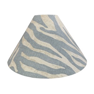 Aqua Serengeti 17" Cone Lampshade