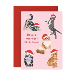 Purrfect Christmas Card