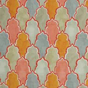Palmetto Candy Linen Fabric