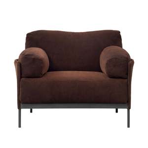 New Arrivals: Gibbston Chair in Alpaca Cacao Velvet