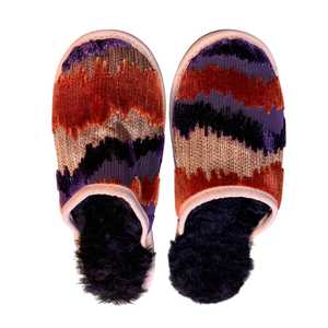 Sheepskins: Misia Medium Black Slippers