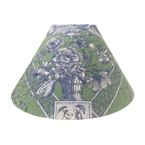 Lighting: Turkish Toile Floral 14" Cone Lampshade