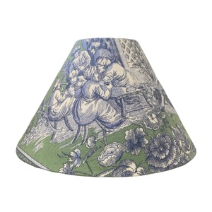 Lighting: Turkish Toile 14" Cone Lampshade