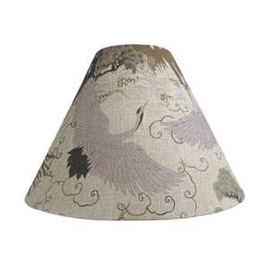Lighting: Eternal Toile 20" Cone Lampshade
