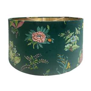 Lighting: Woodland Floral 22" Drum Lampshade