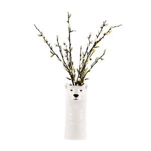 Quail Ceramics: Polar Bear Flower Vase