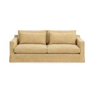 Belgian Wide Arm 3 Seater Sofa in Hampstead Tobacco