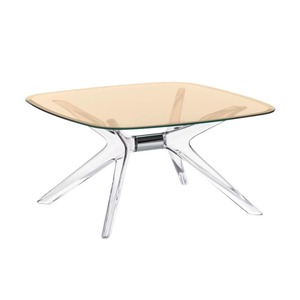 Kartell: Bronze Top Blast Square Side Table