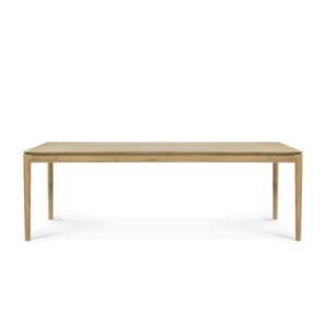 Furniture: Ethnicraft Bok Dining Table Natural 240cm