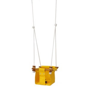 Swings: Solvej | Baby & Toddler Swing - Kowhai Yellow
