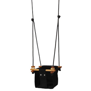 Swings: Solvej | Baby & Toddler Swing - Coral Black