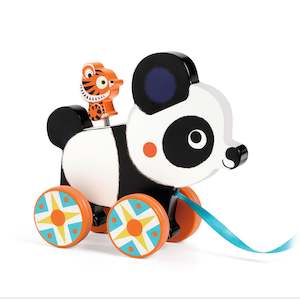 Push Pull: Djeco | Pull Toy - Billie Panda