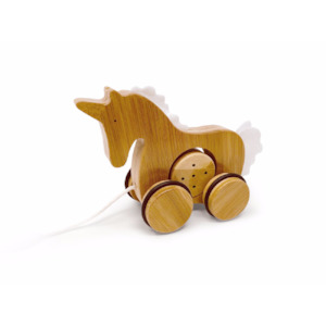 Push Pull: Kinderfeets | Bamboo Push & Pull - Unicorn