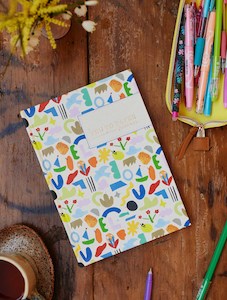 Write to Me | Lined Journal - Collage