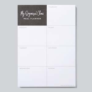 Write to Me | Meal Planner. My Organised Chaos