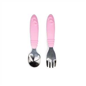 Utensils: Bumkins | Fork & Spoon - Sanrio Hello Kitty