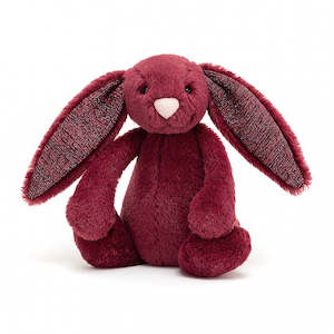 Bunnies: Jellycat | Bashful Bunny - Sparkly Cassis Medium