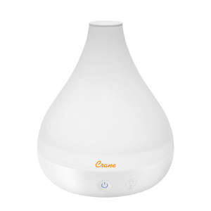 Vaporisers: Crane | Cool Mist Humidifier and Aroma Diffuser | White