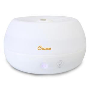 Vaporisers: Crane | Ultrasonic Personal Humidifier and Diffuser | White