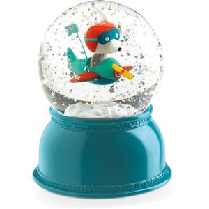 Money Jewellery Boxes: Djeco | Snow Globe Night Light - Avion