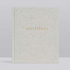 Write to Me | Birthdays. Birthday Memories - Journal
