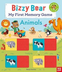 *GARAGE SALE* Bizzy Bear: My First Memory Game Book - Animals