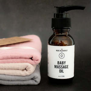 First Aid Wellbeing: The Nude Alchemist | Baby Massage Oil
