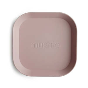 Plates: Mushie | Square Plate - 2pk