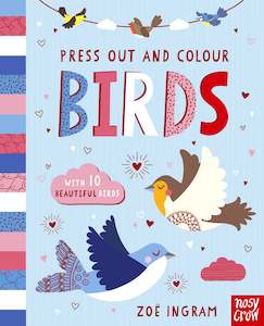 Press Out & Colour - Birds