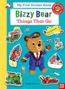 Bizzy Bear: My First Sticker Book - Things That Go