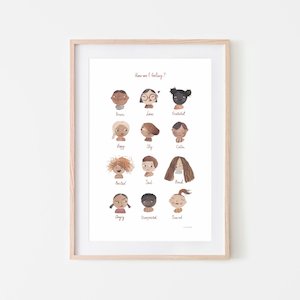 Prints Posters: Mushie | Feelings Poster