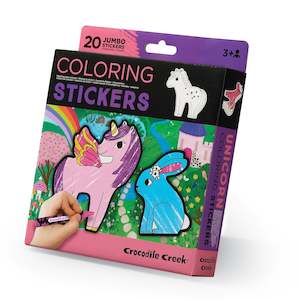 Crocodile Creek | Colouring Stickers - Unicorns